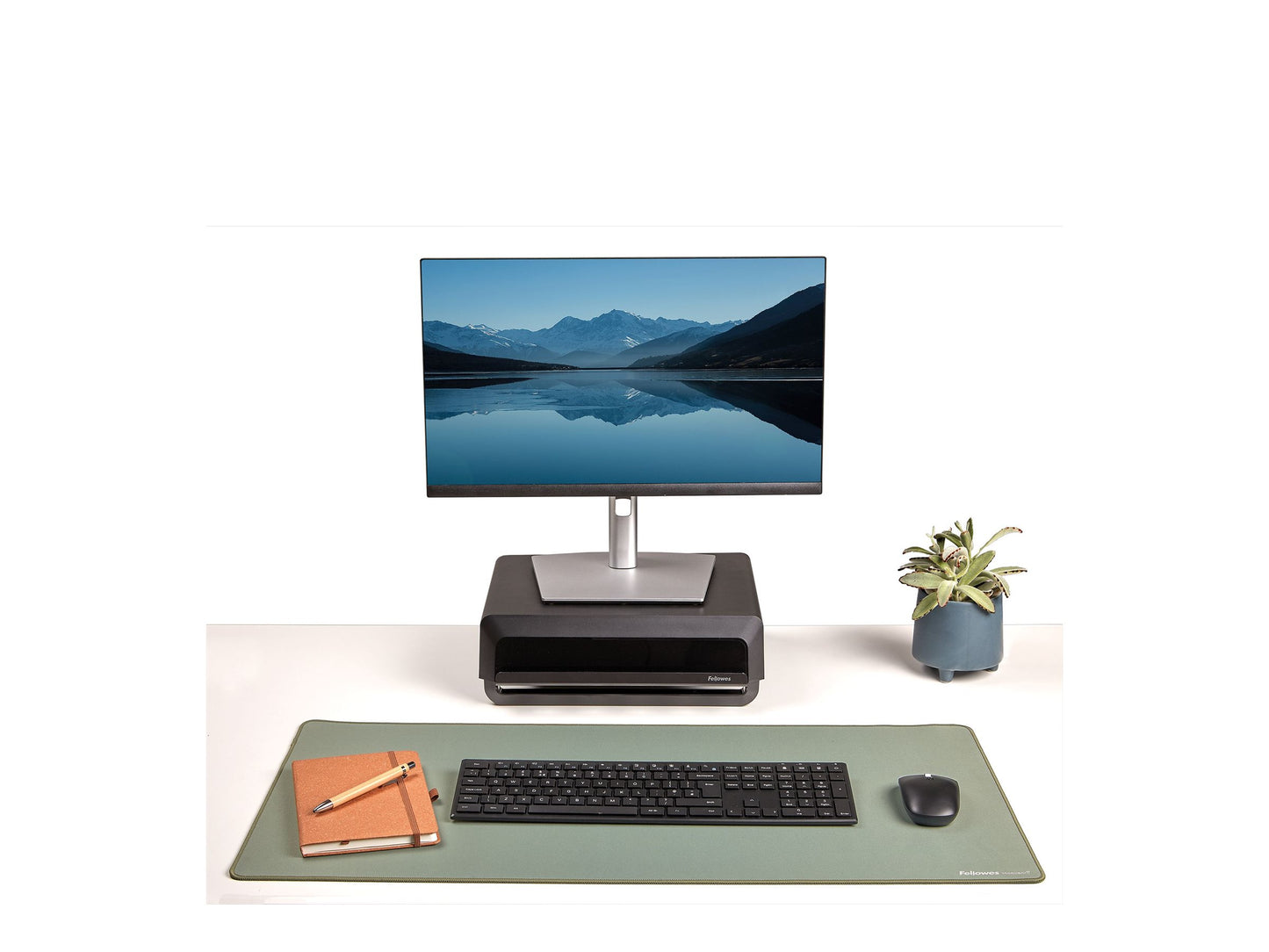 FELLOWES TAPIS SOUS MAIN DE BUREAU SAUGE