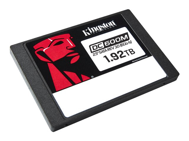 KINGSTON 1.92To DC600M 2.5p SATA3 mixed-use data center SSD for enterprise servers and NAS (VMWare Ready)