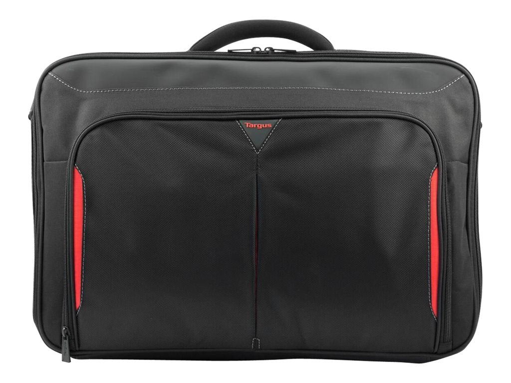 TARGUS TARGUS sacoche Classic 17-18p Clamshell noire et rouge