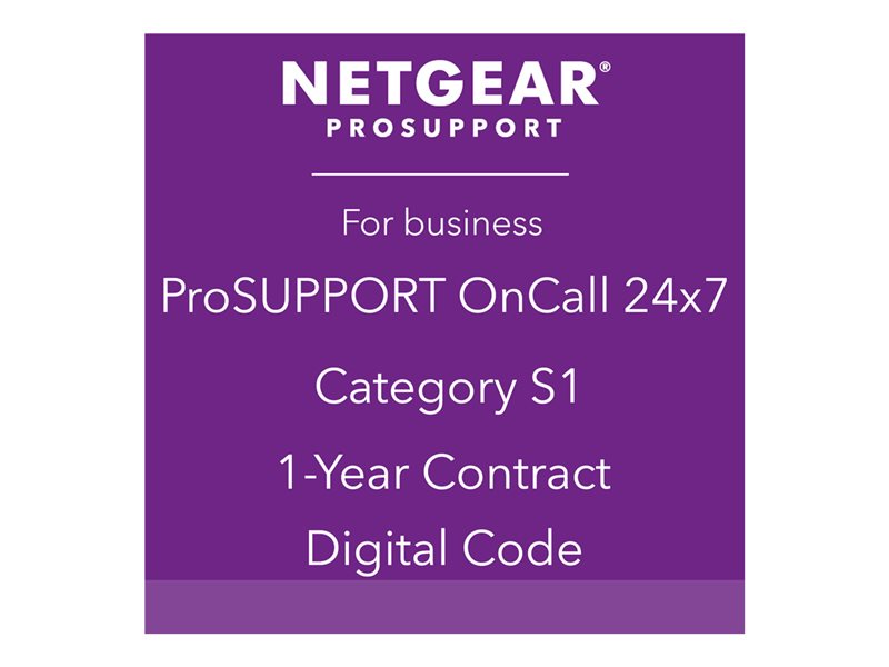 NETGEAR ONCALL CATEGORY S1 1YR