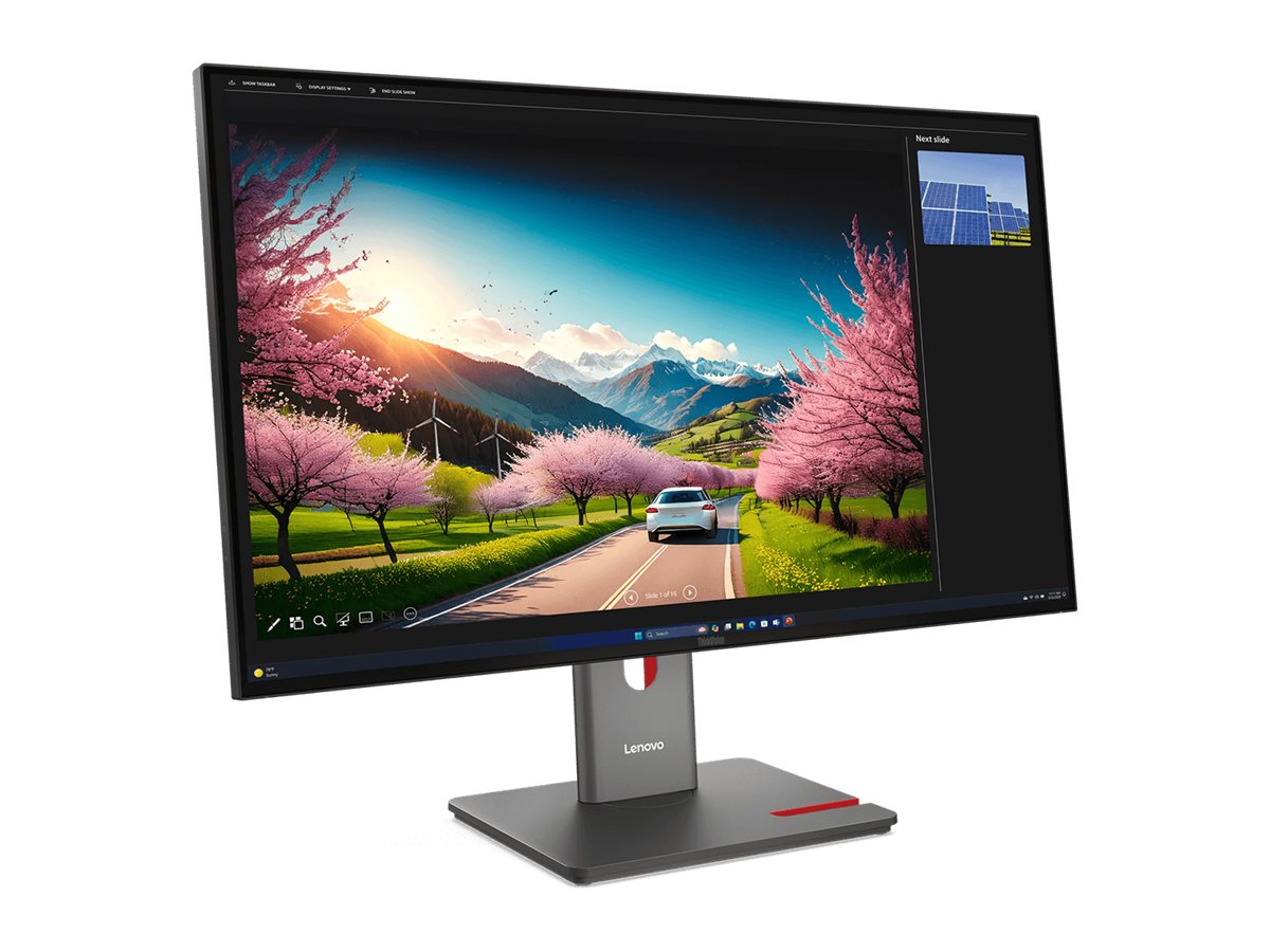 LENOVO ThinkVision P32UD-40 LED Écran 32p 31.5p 3840x2160 4K 120Hz IPS 350cd/m2 HDR10 2xThunderbolt 4 2xDisplayPort HDMI USB