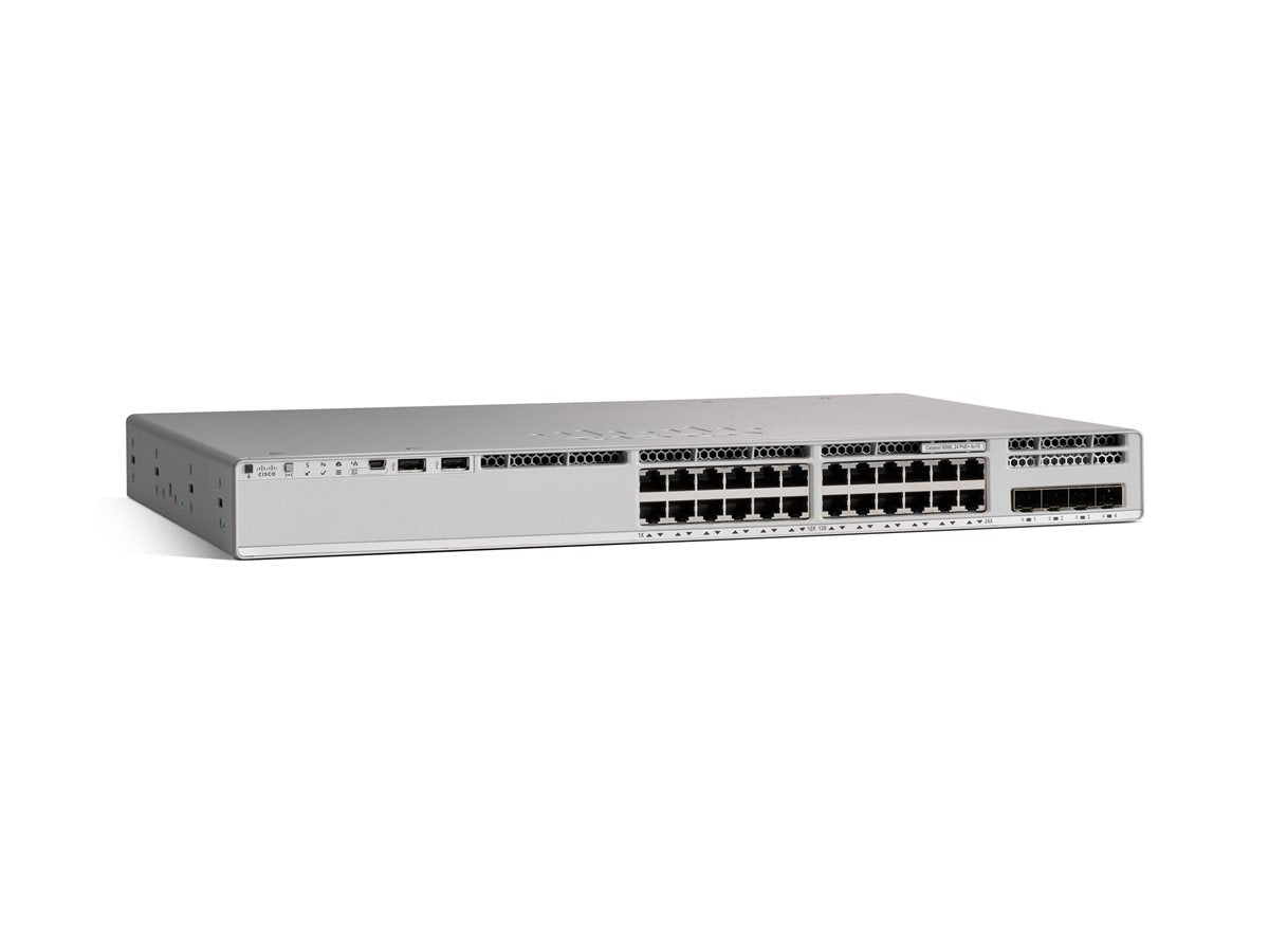 CISCO Catalyst 9200L 24-port PoE+ 4x1G uplink Switch Network Essentials