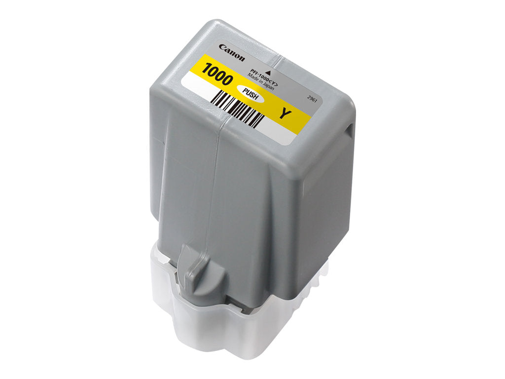CANON 2LB PFI-1000y Ink yellow standard capacity 80ml 1-pack iPF1000