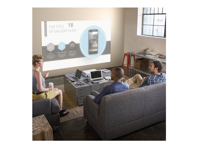 EPSON EPSON CO-FH01 Projecteur 3LCD  polyvalent - Full HD- 1080p -3000 lumens- HDMI 1.4, USB A et B- HP 5 Watts- Garantie 2 ans