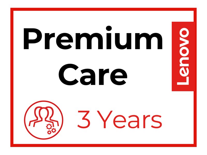 LENOVO Mise à niveau de 1 an de service par messager/en magasin à 3 ans de soutien Premium Care avec service sur les lieux
