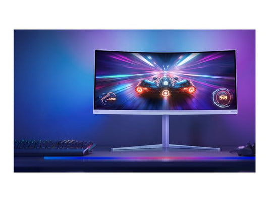 PHILIPS Evnia 5000 34M2C5501A - Ecran Gaming -  incurvé - 34" - 3440 x 1400 WQHD @ 180 Hz - 0.5 ms - VA - 300cd/m² - HDR400 - 2xHDMI