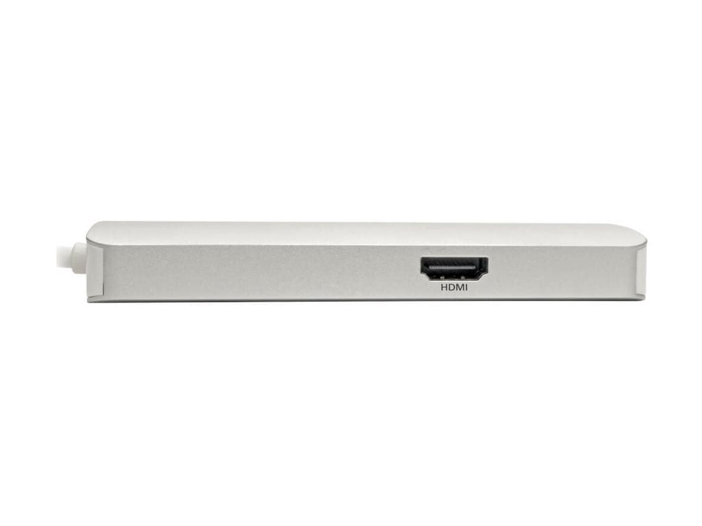 EATON TRIPPLITE USB-C Dock 4K HDMI USB 3.2 Gen 1 USB-A/C Hub GbE Memory Card 60W PD Charging