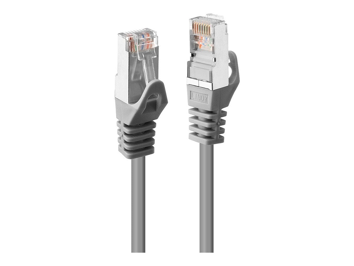 LINDY LINDY Cat.6 STP Cable grey 0.5m easy shielded