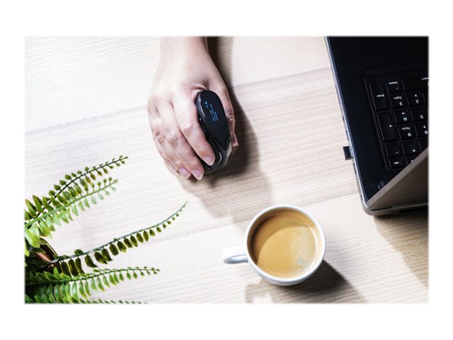 TRUST Souris sans fil ergonomique VOXX Rechargeable - Noire