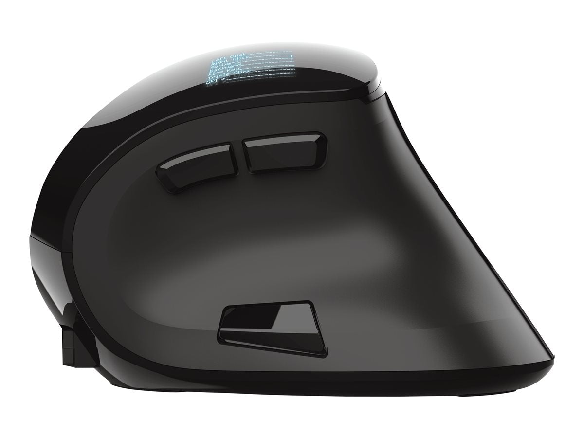 TRUST Souris sans fil ergonomique VOXX Rechargeable - Noire