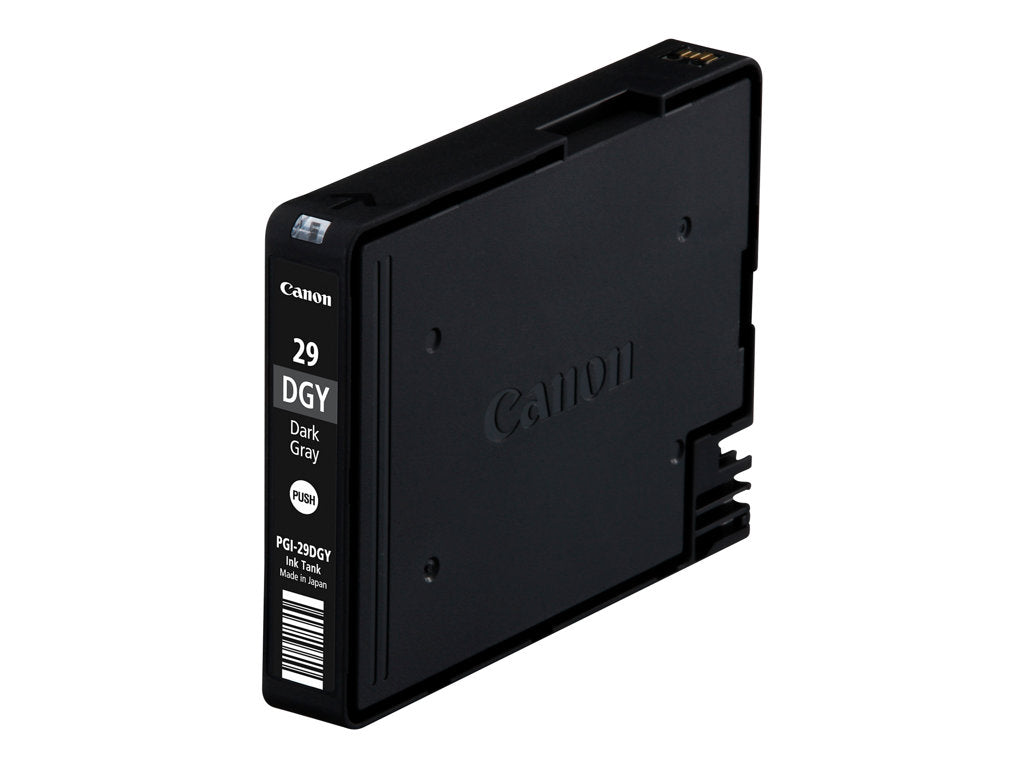 CANON PGI-29 DGY cartouche d encre gris foncè capacité standard 710 pictures pack de 1