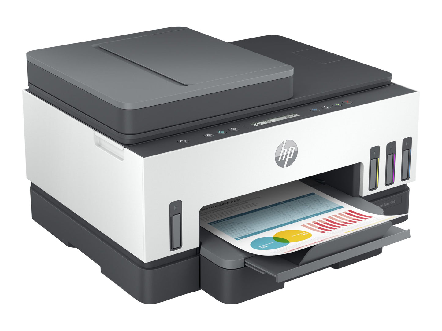 HP INC. HP Smart Tank 7305 All-in-One MFP colour inkjet refillable A4 13ppm Copy 15ppm Print 250sheets USB LAN Wi-Fi Bluetooth