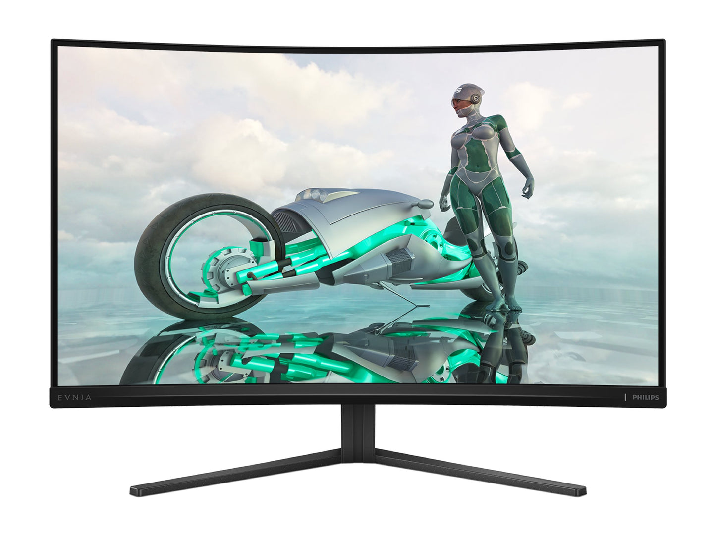 PHILIPS PHILIPS Evnia 3000 32M2C3500L - Ecran Gaming incruvé - 32" - 2560 x 1440 QHD @ 180 Hz - VA - 300 cd/m² -3500:1 - HDR10 - 2xHDMI DP -