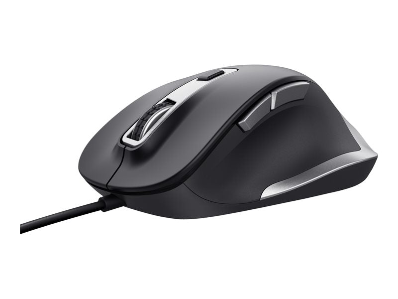TRUST Souris filaire FYDA ECO - Noire