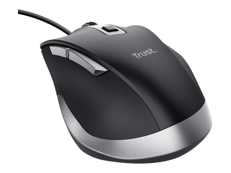 TRUST Souris filaire FYDA ECO - Noire