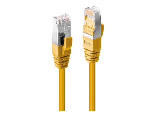 LINDY 10m Cat.6A S/FTP LSZH Cable Yellow