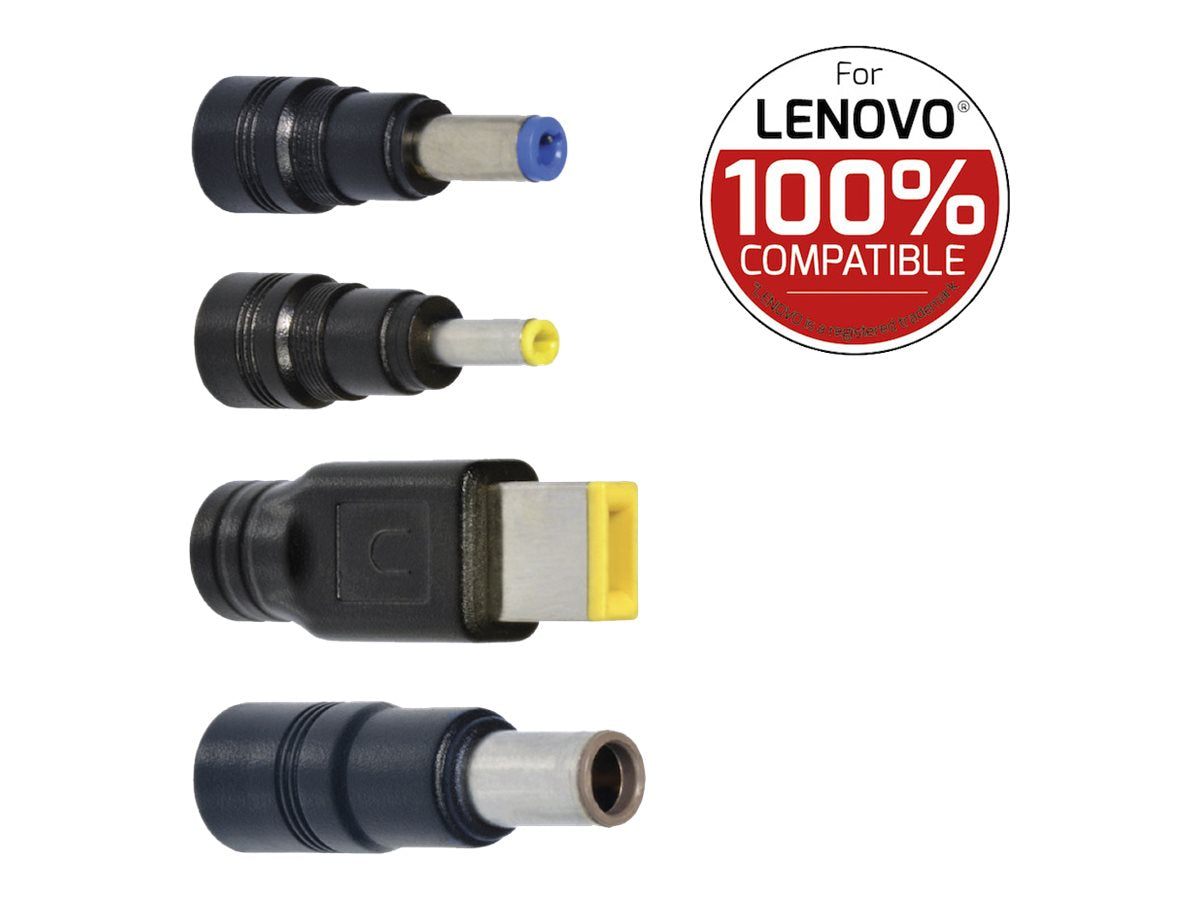PORT DESIGNS PORT DESIGNS Compatible with LENOVO notebooks EU Plug 65W power supply for notebooks up to 90W