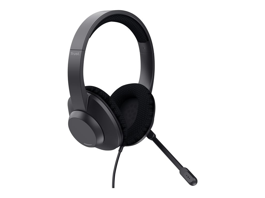 TRUST Casque-micro AYDA MAX ENC pour ordinateur USB