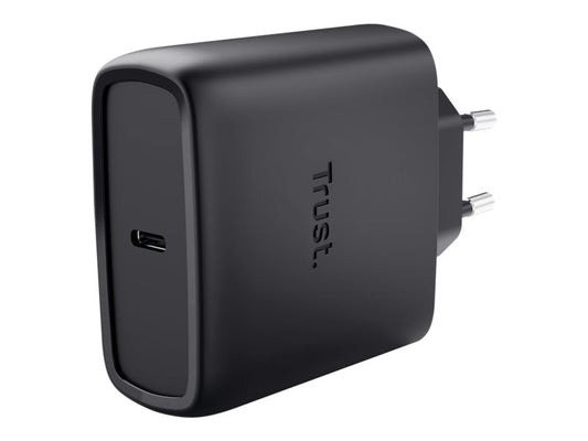 TRUST Chargeur GaN USB-C 65W Noir EU MAXO