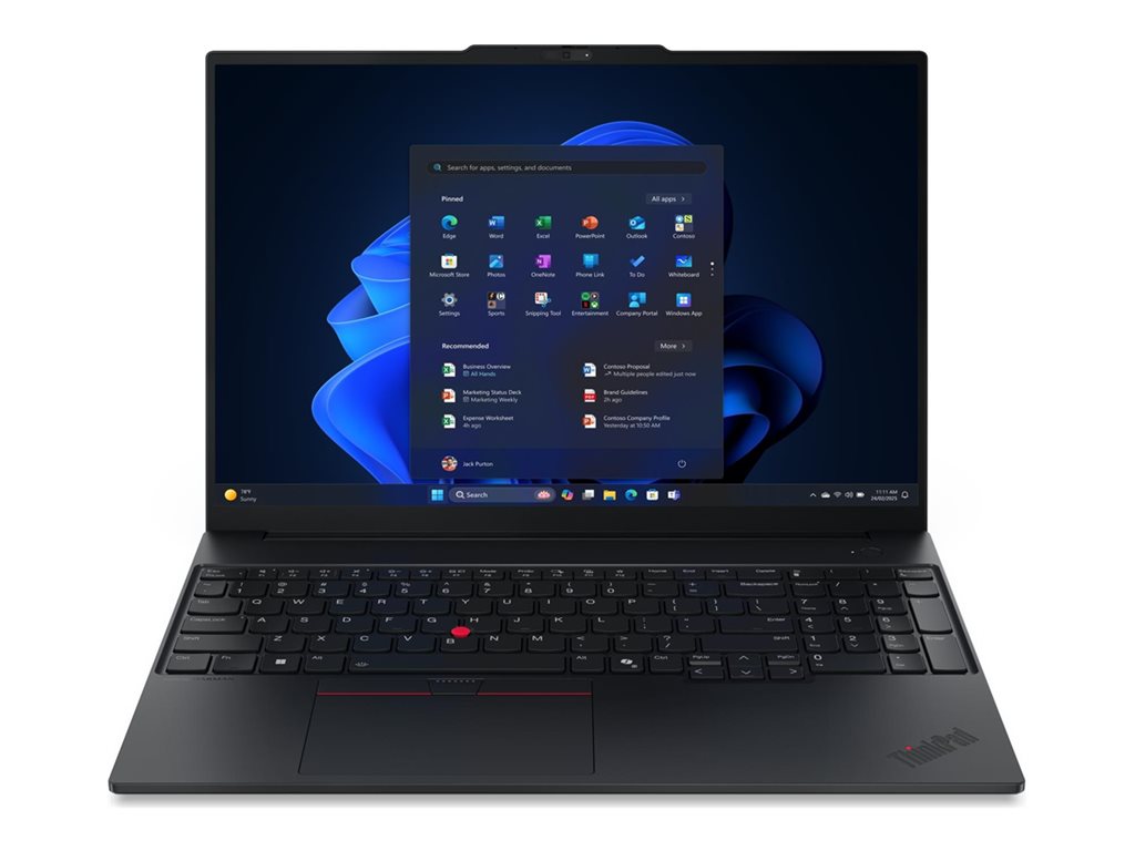 LENOVO LENOVO ThinkPad E16 G3 AMD Ryzen 5 230 16p WUXGA 16Go 512Go SSD M.2 2242 PCIe AMD Radeon 760M W11P 1YR Premier NBD