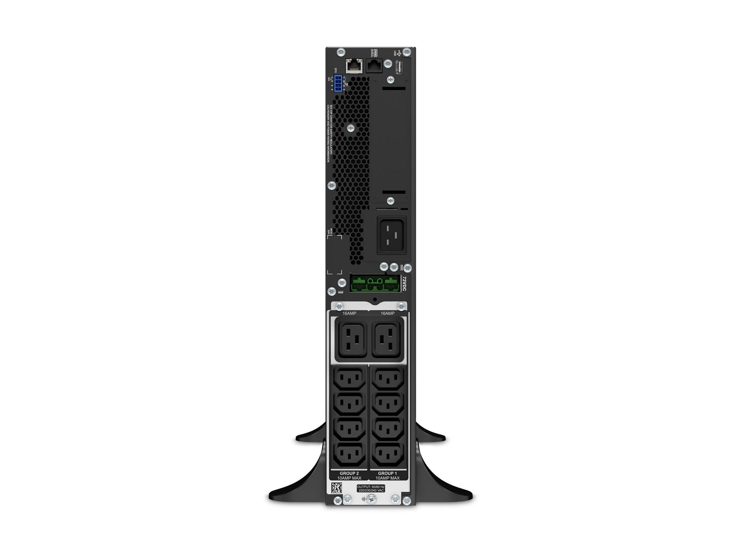 APC Smart-UPS SRT 2200VA UPS AC 230V 1980Watt 2200VA RS-232 USB output connectors 10