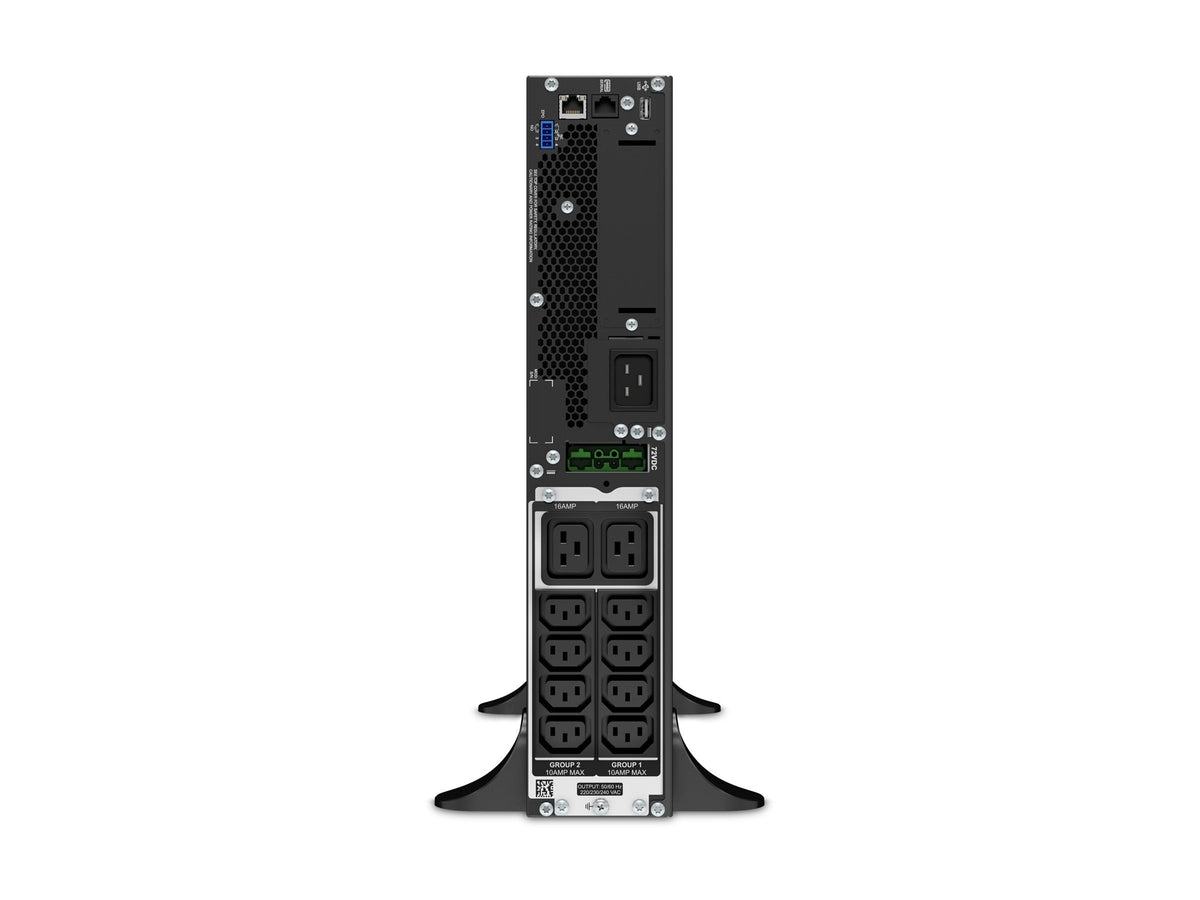 APC Smart-UPS SRT 2200VA UPS AC 230V 1980Watt 2200VA RS-232 USB output connectors 10