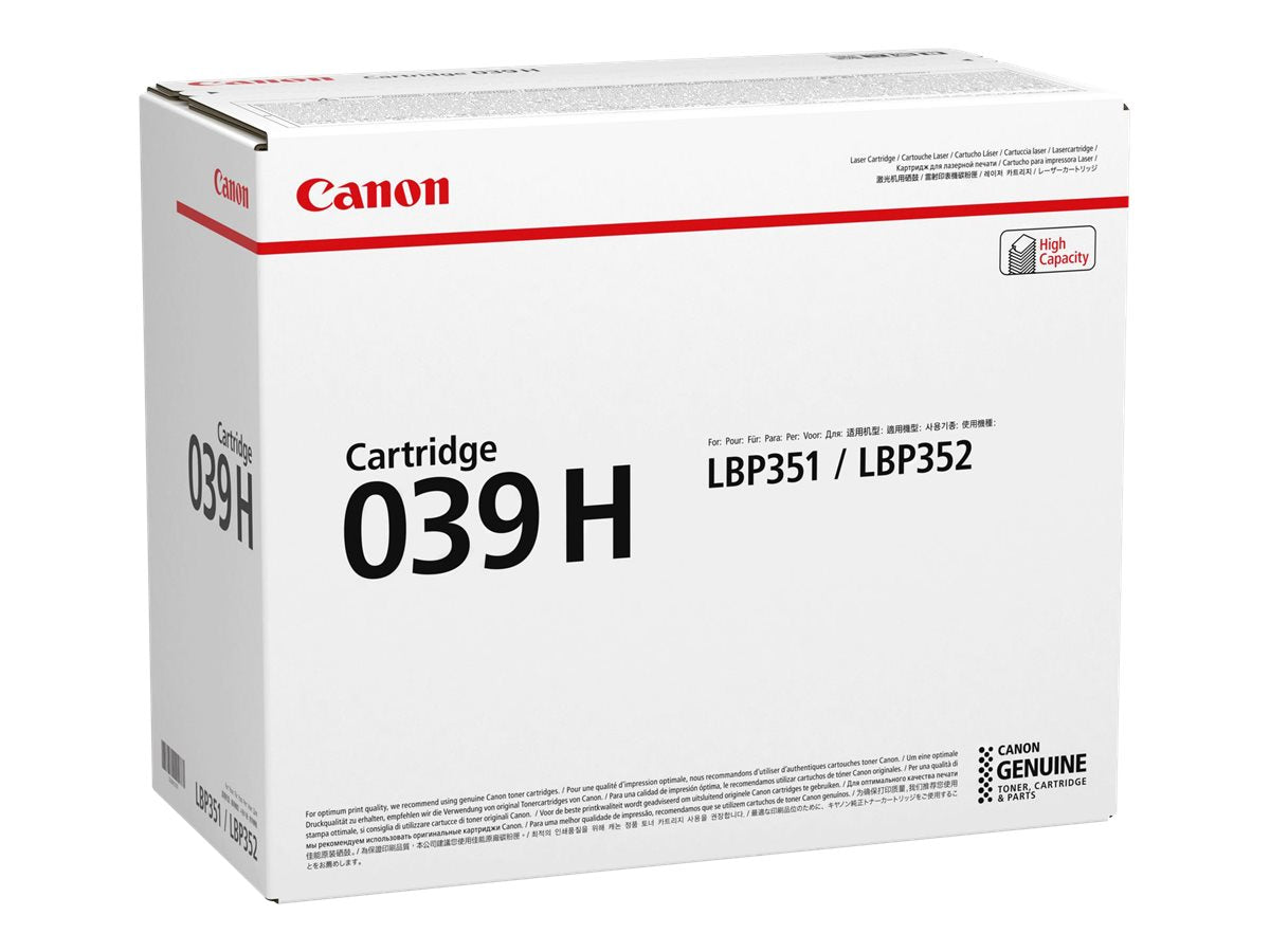 CANON CRG039H toner high capacity yield 25.000