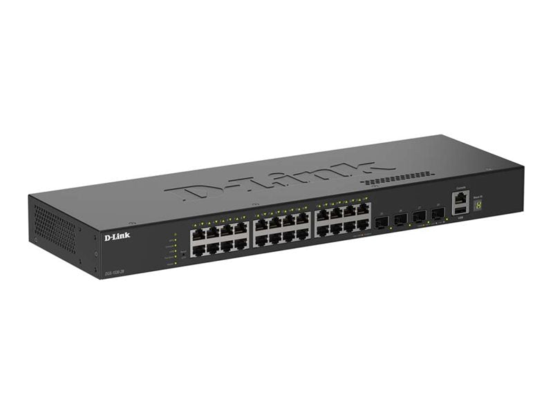 D-LINK D-LINK 24 Ports GE + 4 Ports 10G SFP+ Smart Managed Switch