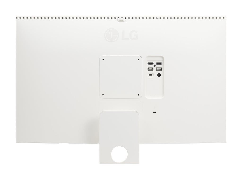 LG 27U731SA-W - Smart moniteur - 27'' -3840 x 2160 4K @ 60 Hz - IPS - 350 cd/m² - 1000:1 - HDR10 -5ms - 2xHDMI- haut-parleurs- Blanc
