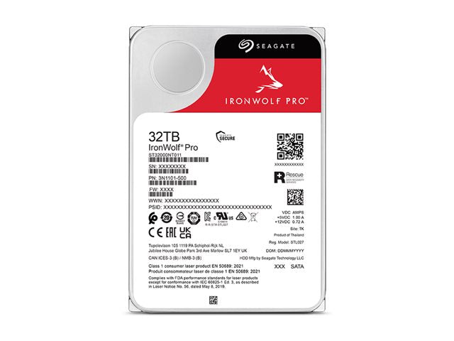 SEAGATE Ironwolf PRO Entreprise NAS 32To