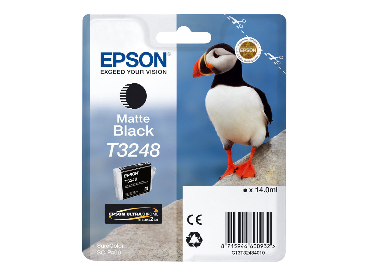 EPSON Cartouche T3248 - Noir Mat 650 pages