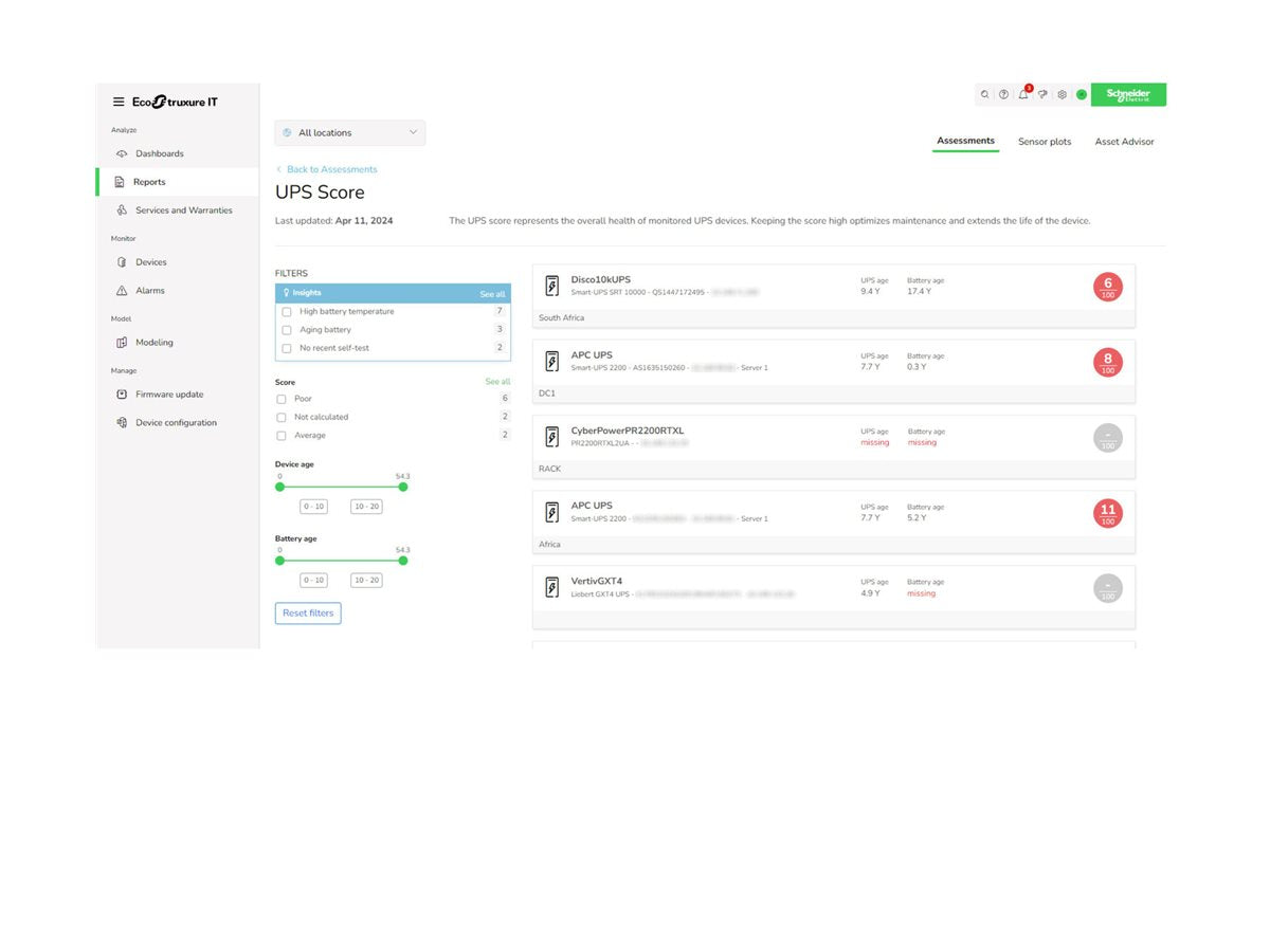 APC EcoStruxure IT Expert 100 nodes 5 years