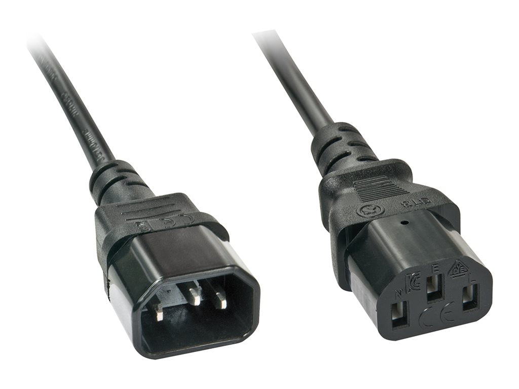 LINDY 3m IEC-Extension Cable C14 to C13