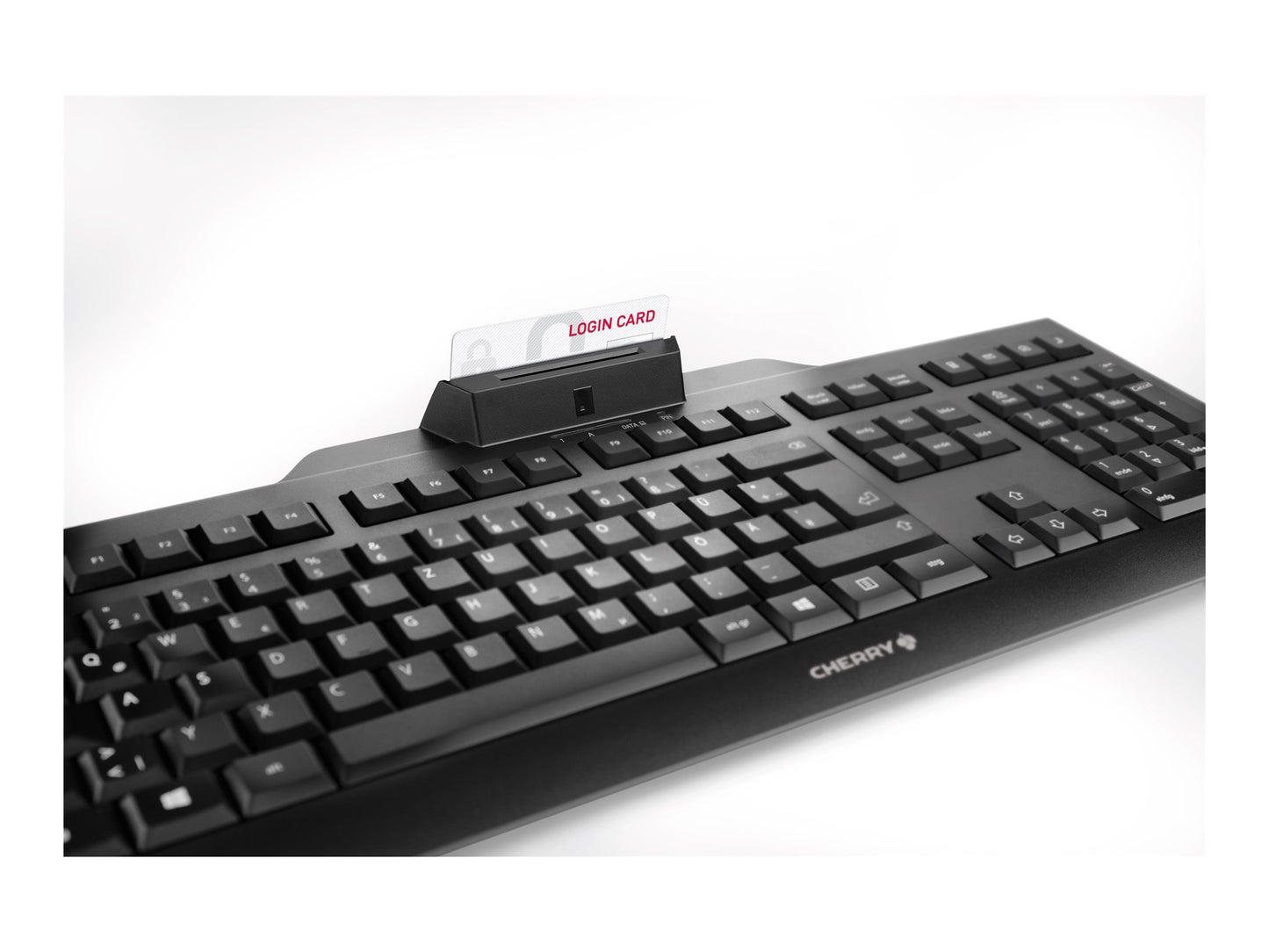 CHERRY KC 1000 Sc Contact Smart Card Corded Keyboard (BE)
