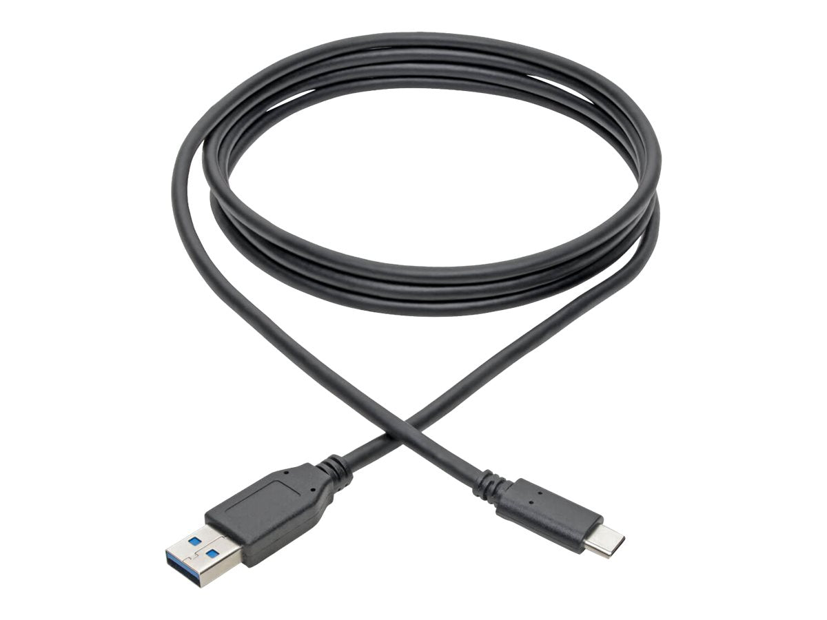 EATON EATON TRIPPLITE USB-C to USB-A Cable M/M USB 3.1 Gen 1 5Gbps Thunderbolt 3 Compatible 6ft. 1.83m
