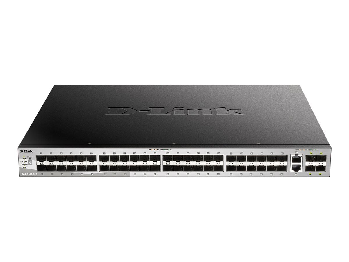 D-LINK D-LINK 54-Port Layer 3 Fiber Gigabit Stack Switch
