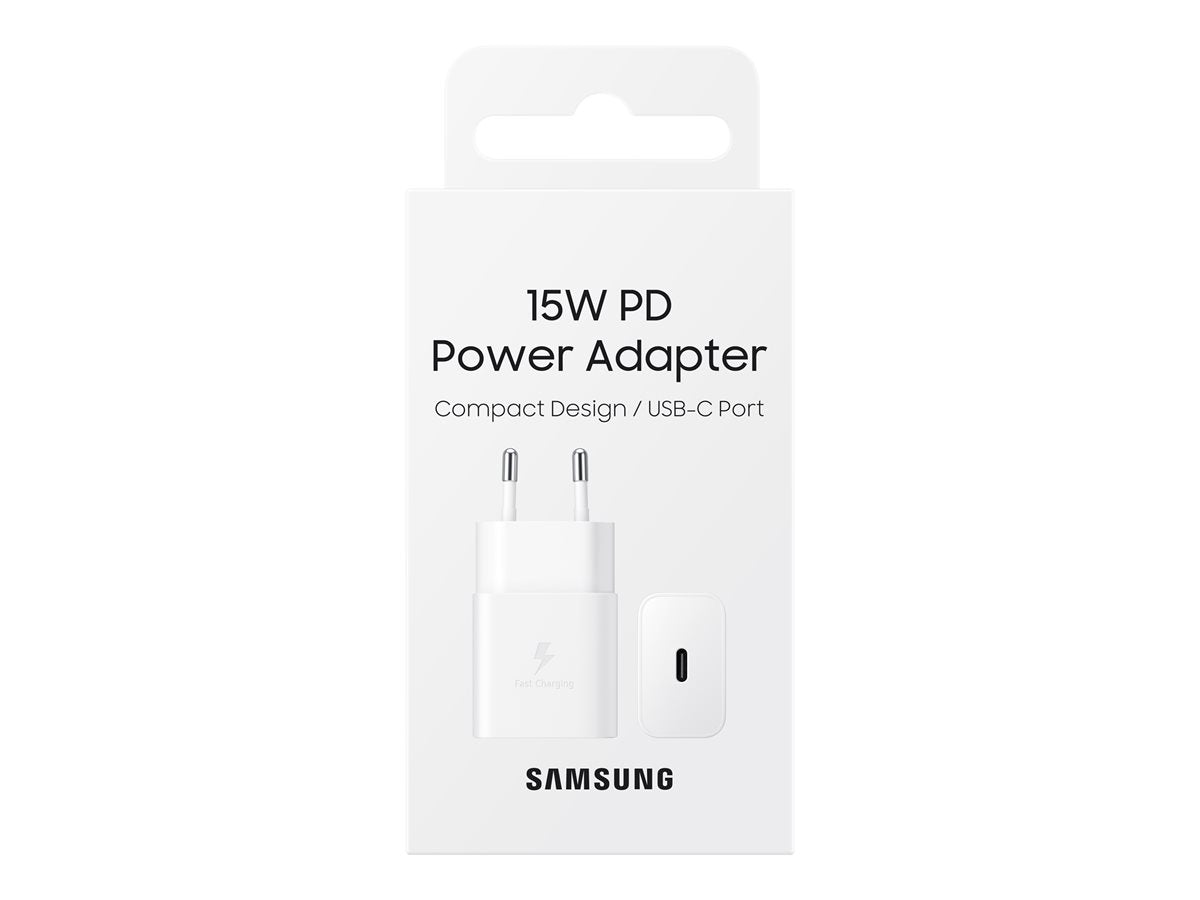 SAMSUNG SAMSUNG 15W Adapter UCB-C port without cable White