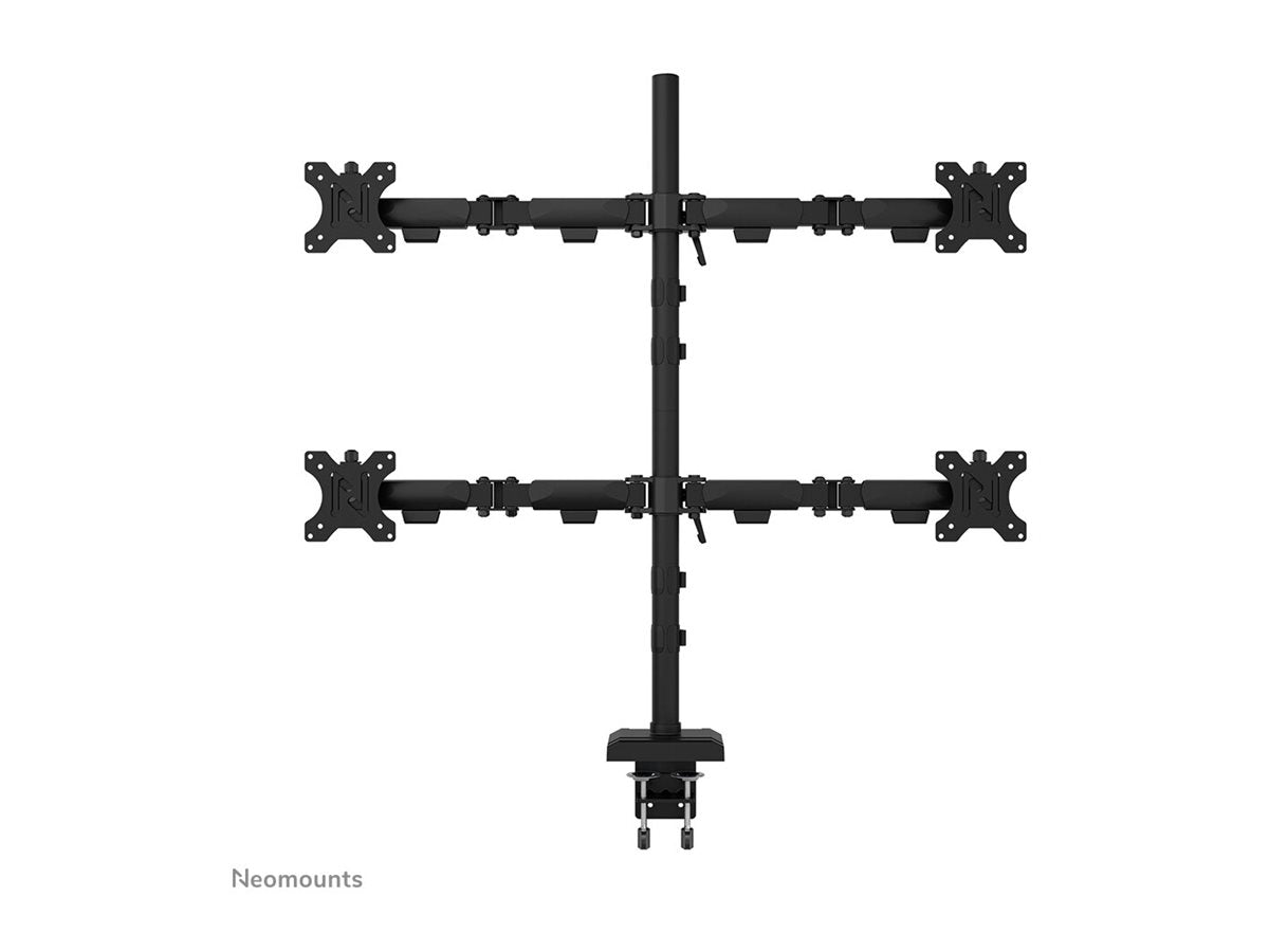 NEOMOUNTS NERO Quadruple monitor arm 10-32p