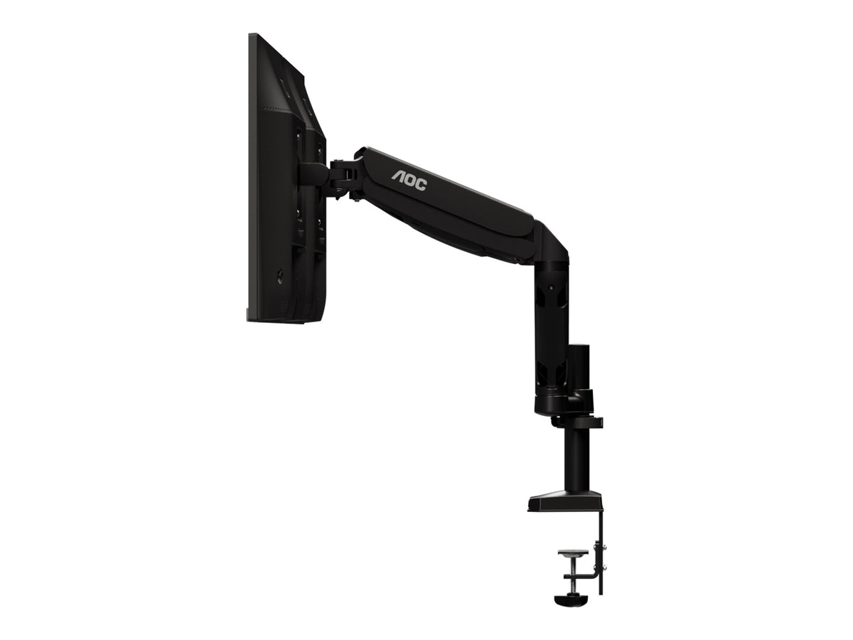 AOC INTERNATIONAL AOC AS110D0 bras réglable - pour 2 écrans LCD - alliage d'aluminium - Taille d'écran : jusqu'à 27 pouces - montrable sur bureau
