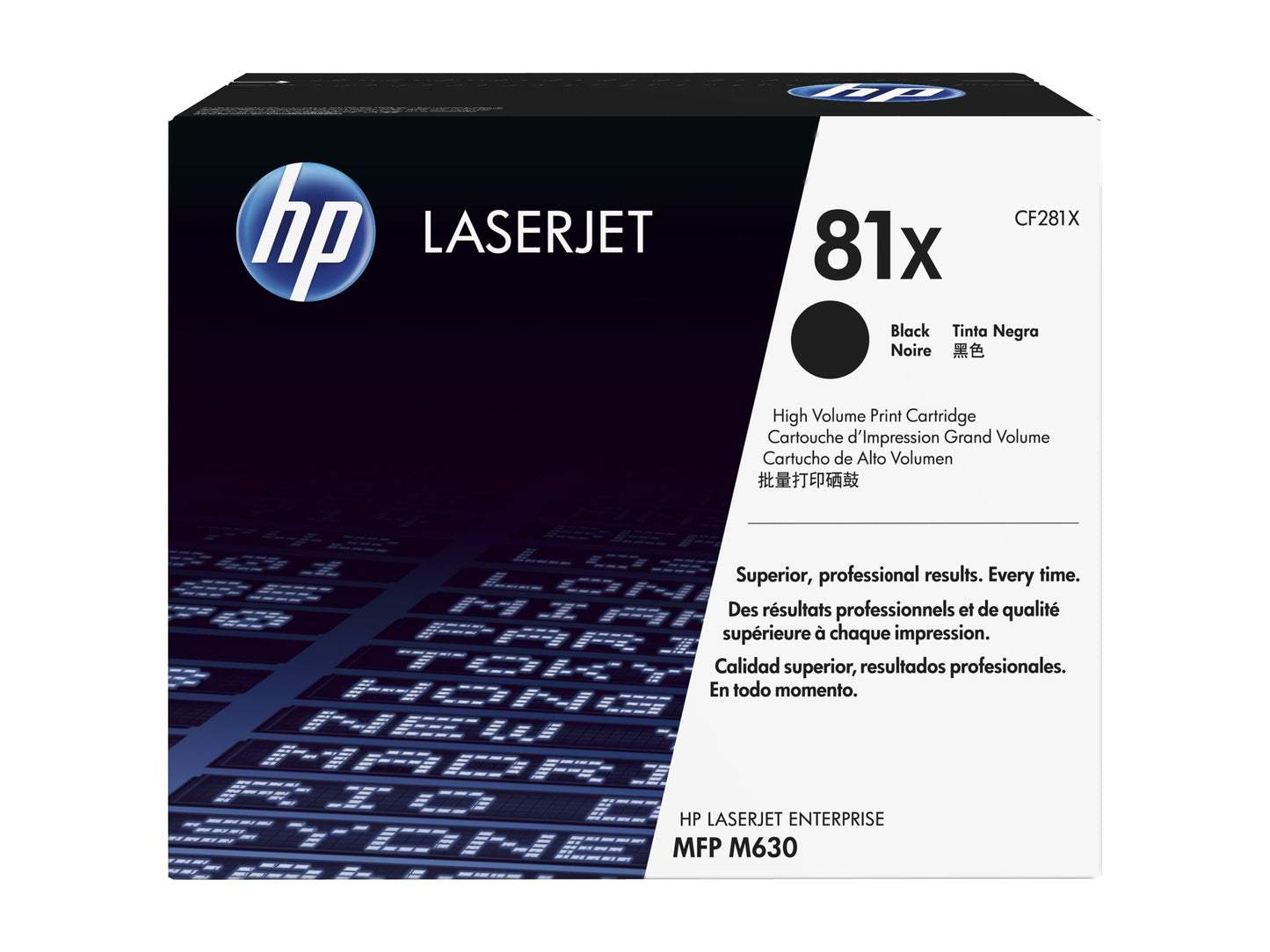 HP 81X original Toner cartridge CF281X black high capacity 25.000 pages 1-pack