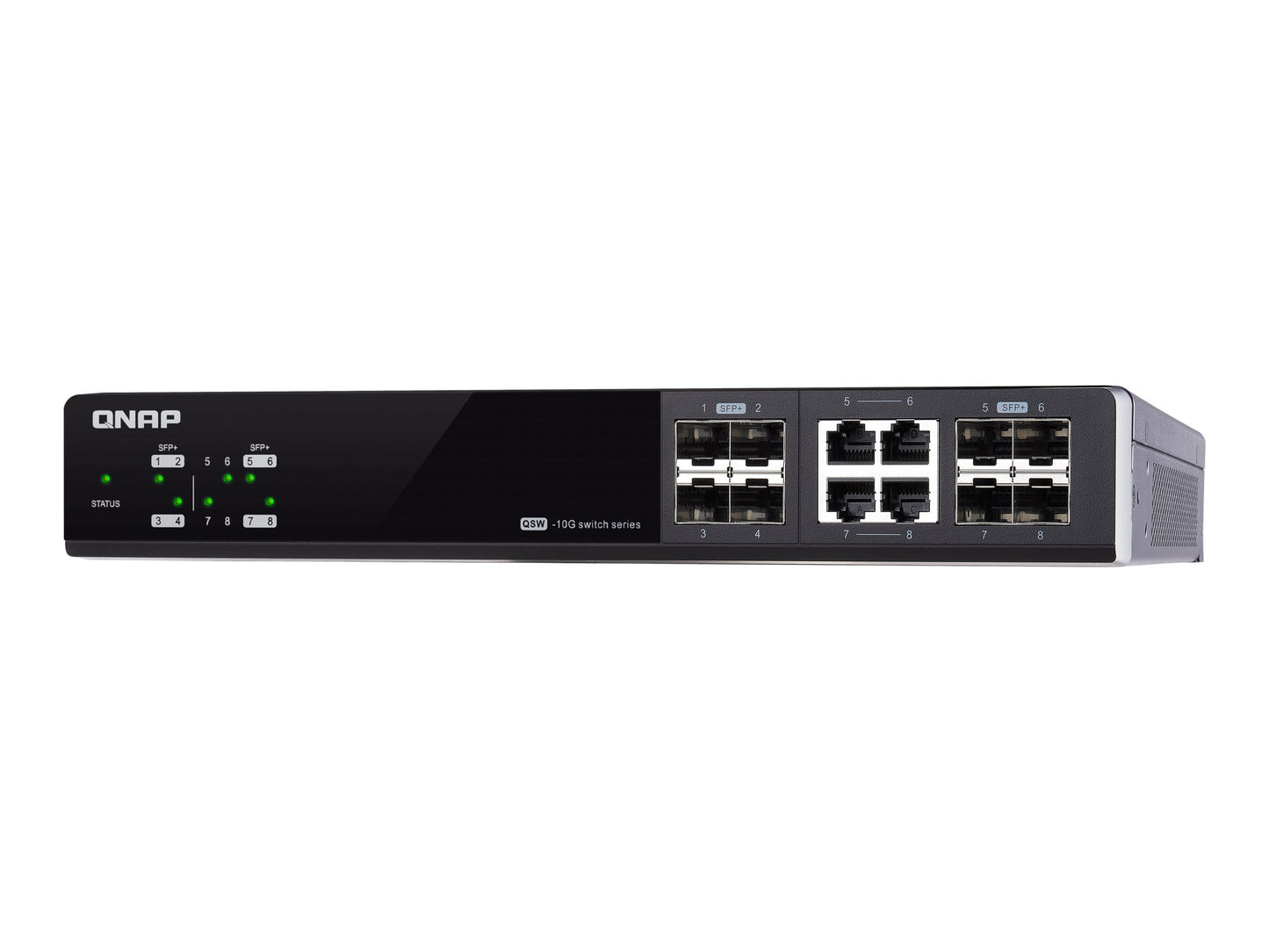 QNAP SYSTEMS QNAP QSW-M804-4C Managed Switch 8 port of 10GbE port speed 4 port SFP+ 4 port SFP+/ NBASE-T