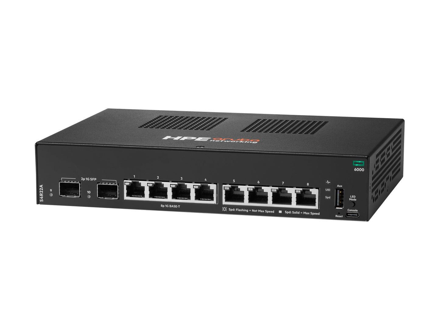 ARUBA HPE ANW 6000 8G 2F Sw EU en