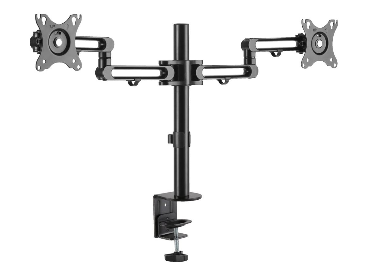 EATON EATON TRIPPLITE Dual-Monitor Flex-Arm Desktop Clamp for 13p to 27p Displays