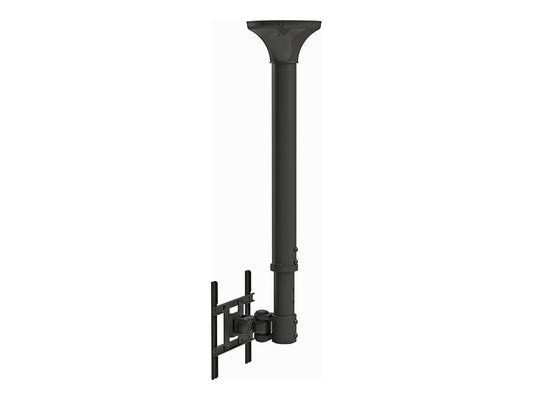 NEOMOUNTS NEOMOUNTS FPMA-C200BLACK Support de plafond pour écran de 10-40p - h 64-104 cm