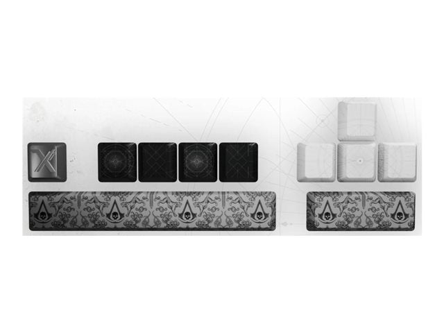 LEXIP BLACK FLAG RESYNCED TATOO KEYCAPS-SET FOR MECHANICAL KEYBOARD