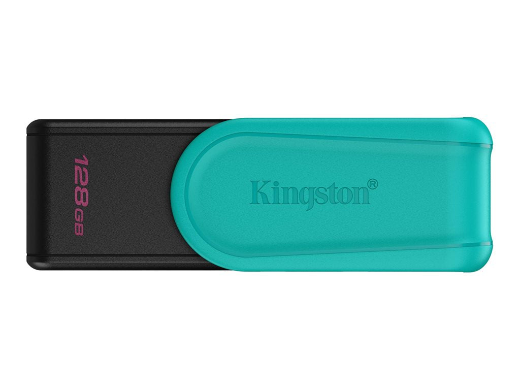 KINGSTON 128Go Portable USB 3.2 Gen 1 DataTraveler Exodia S Black/Turquoise
