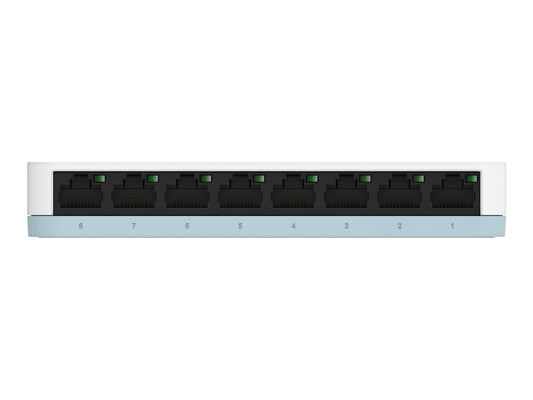 D-LINK Switch 8 Ports 10/100/1000 MBPS Non Rackable - Non Manageable