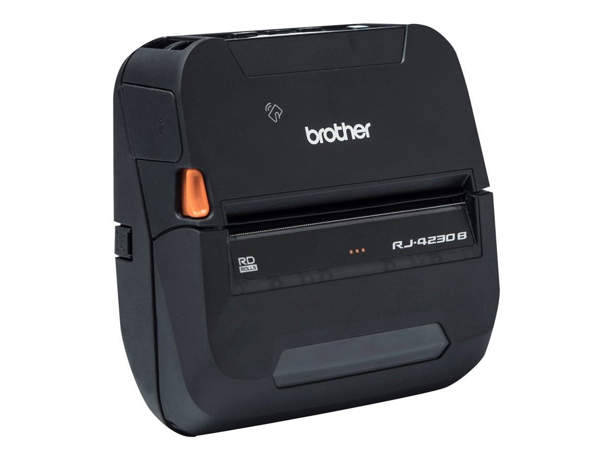 BROTHER RuggedJet RJ-4230B Receipt printer direct thermal Roll 114mm 203x203dpi 127mm/sec USB 2.0 Bluetooth 4.2