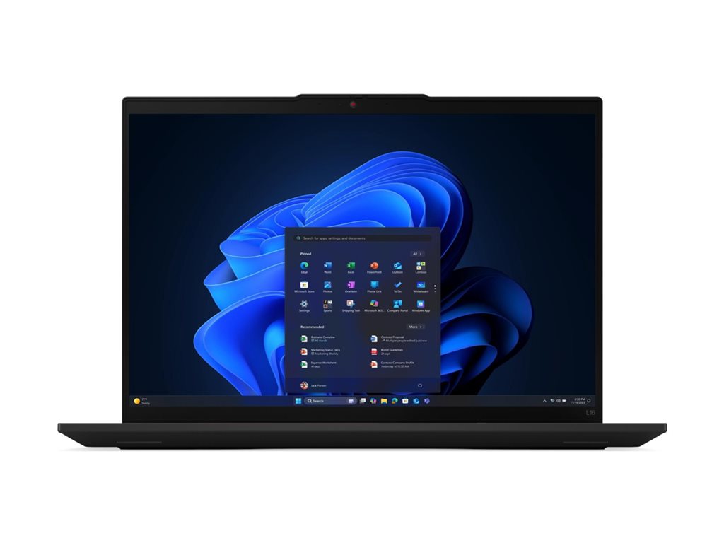 LENOVO LENOVO ThinkPad L16 Gen 2 Intel Core Ultra 5 225U 16p WUXGA 16Go 512Go SSD M.2 2280 PCIe Intel Graphics W11P 1YR Premier NBD