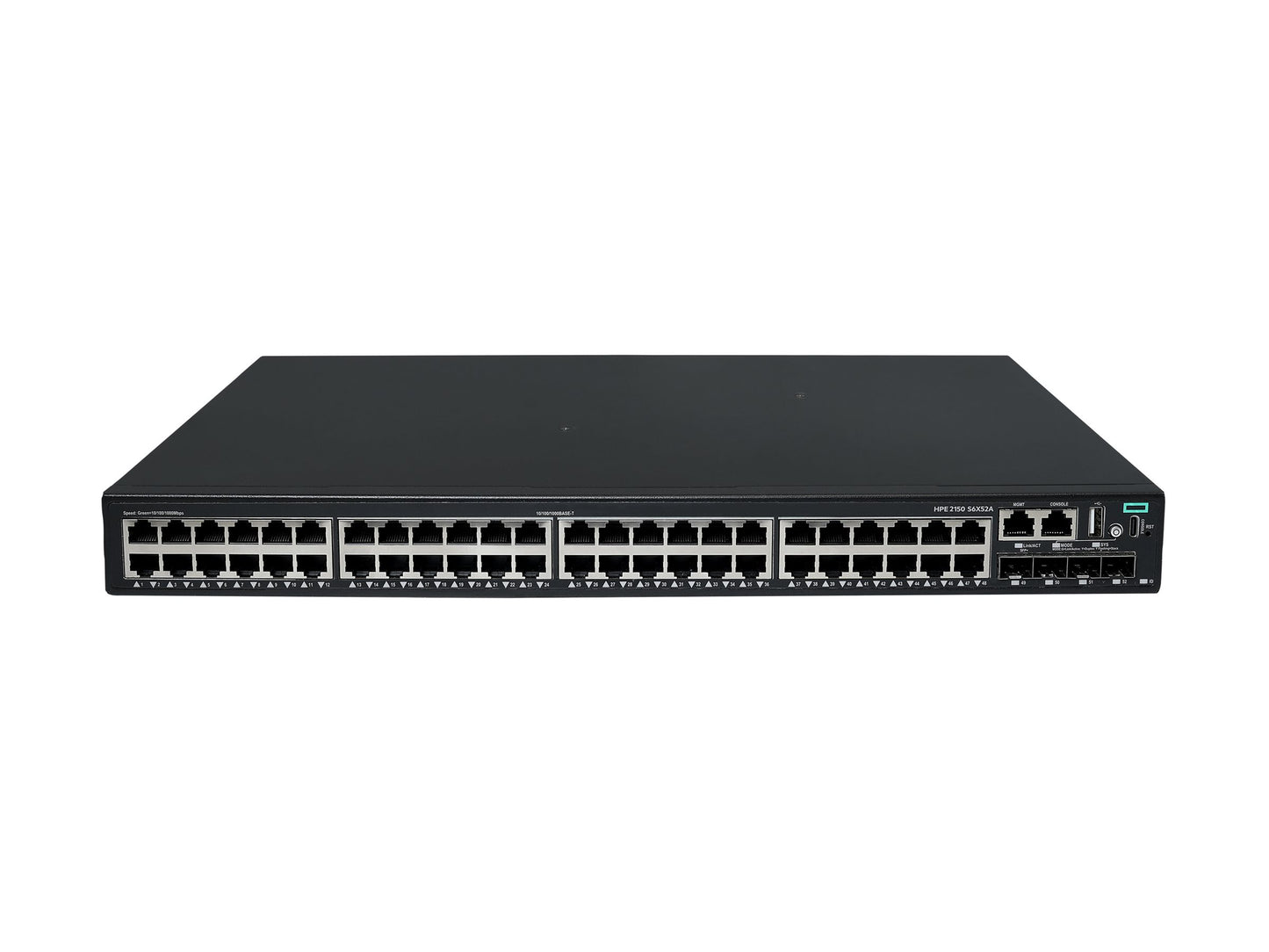 HEWLETT PACKARD ENTERPRISE HPE Networking CW 2150 48p 10M/100M/1G 4p SFP+ 1G/10G Switch EU en